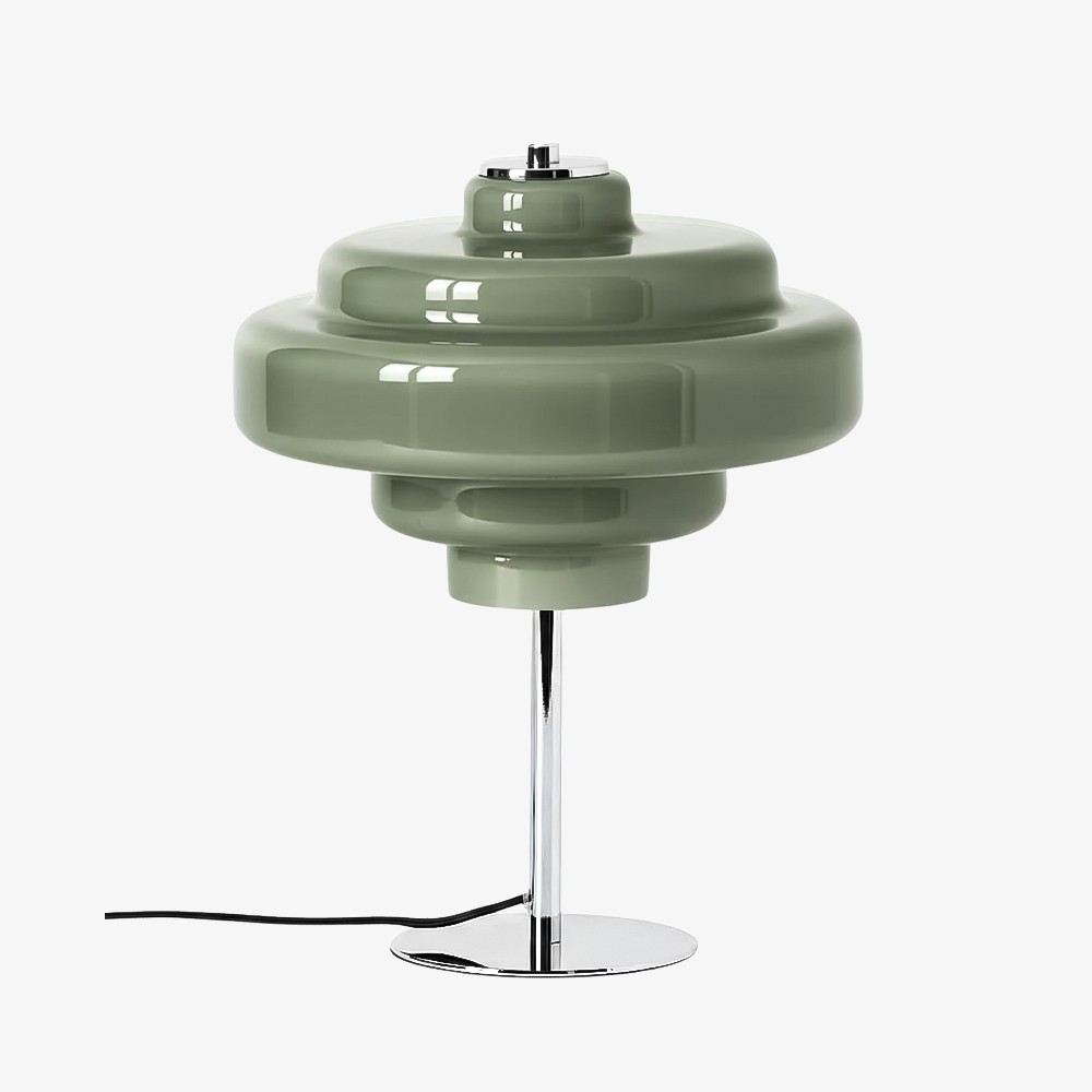 Sculptural Glass Table Lamp – Artful Illumination in Refined Form KL1099