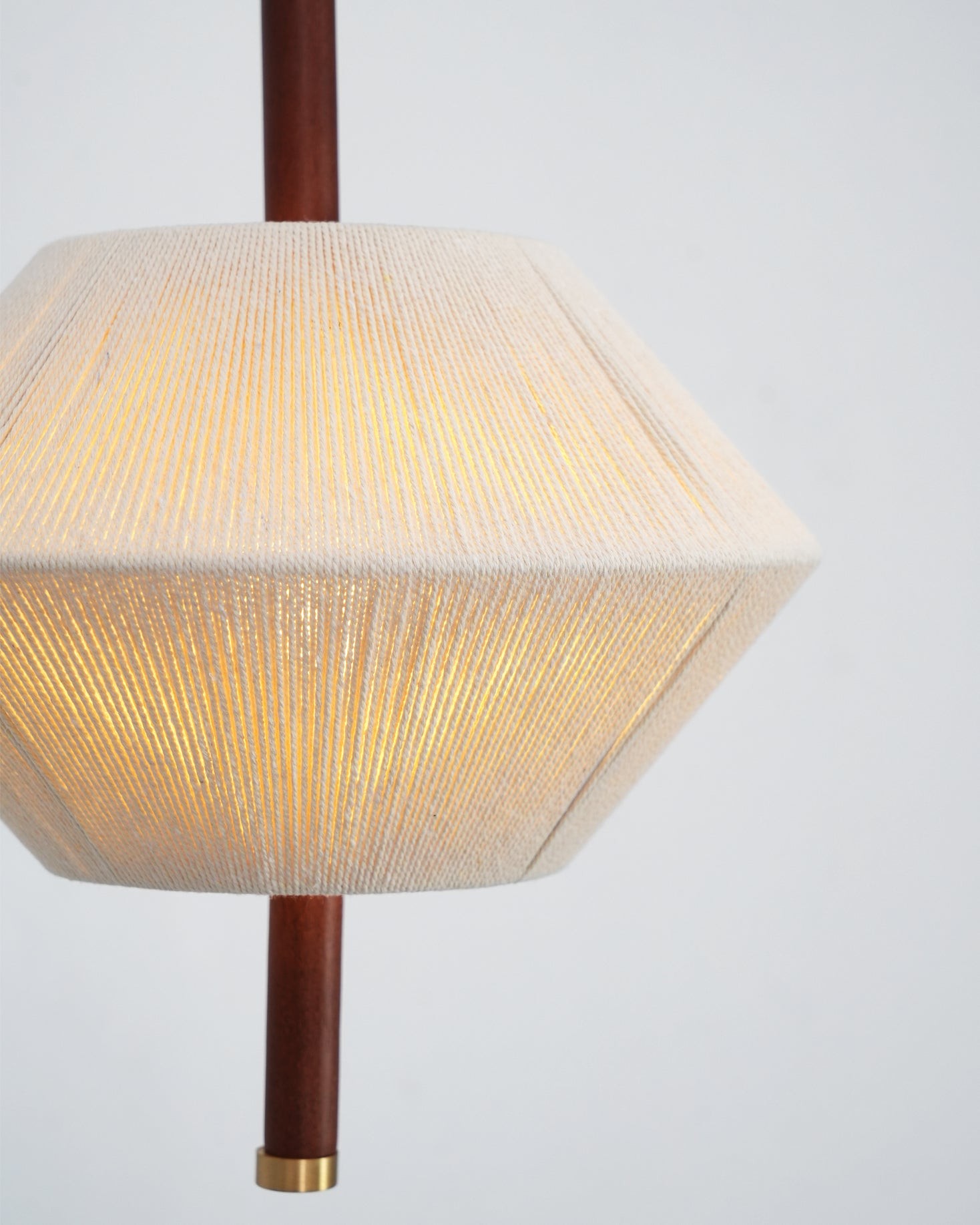 Japanese Wabi-Sabi Style Woven Fabric Pendant Lamp KL699