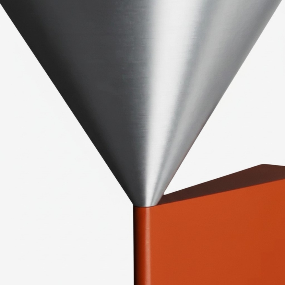 Minimalist Metal Conical Wall Lamp - Modern Cone Sconce for Interior Spaces KL2327