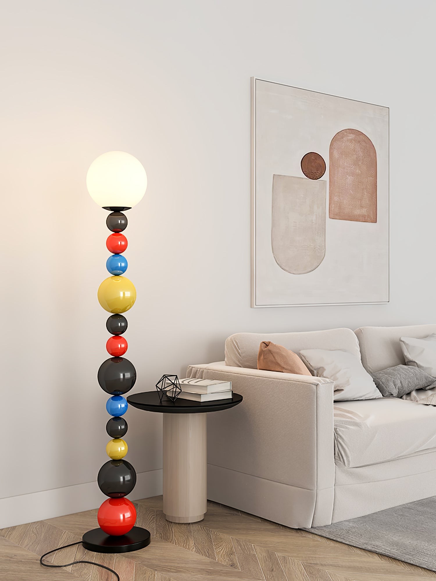 Colorful Round Ball Floor Lamp KL314