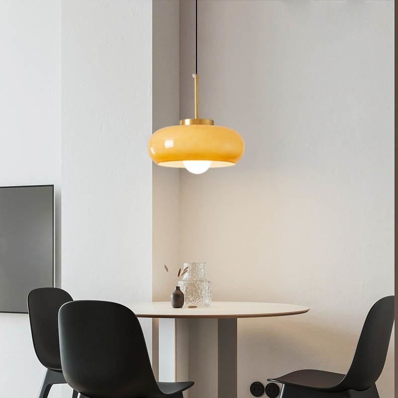 Bauhaus Style Vintage Glass Pendant Light KL38
