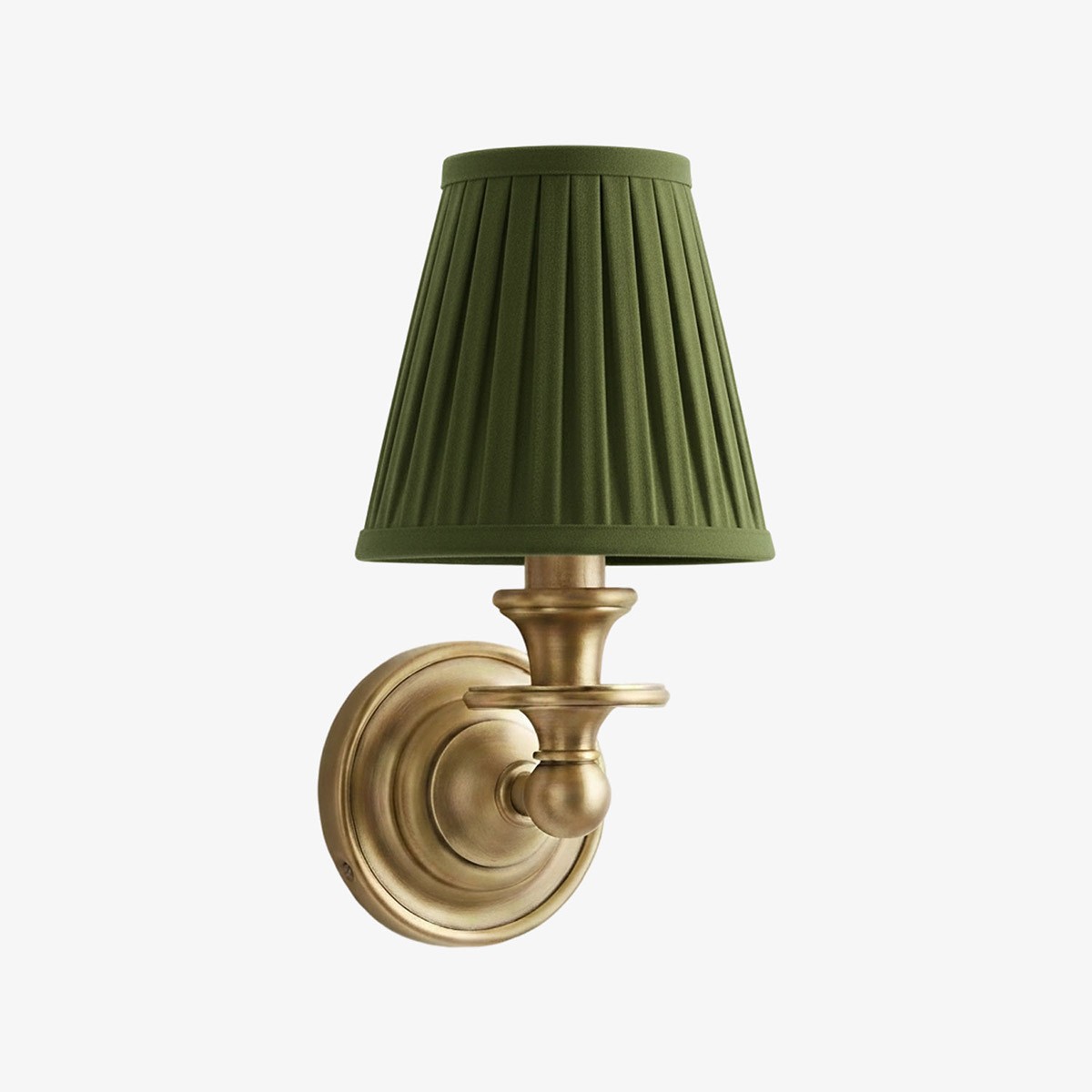Kalvora Classic Sculpted Wall Sconce – Fabric Shade Sconce For Indoor Accent Lighting KL1162