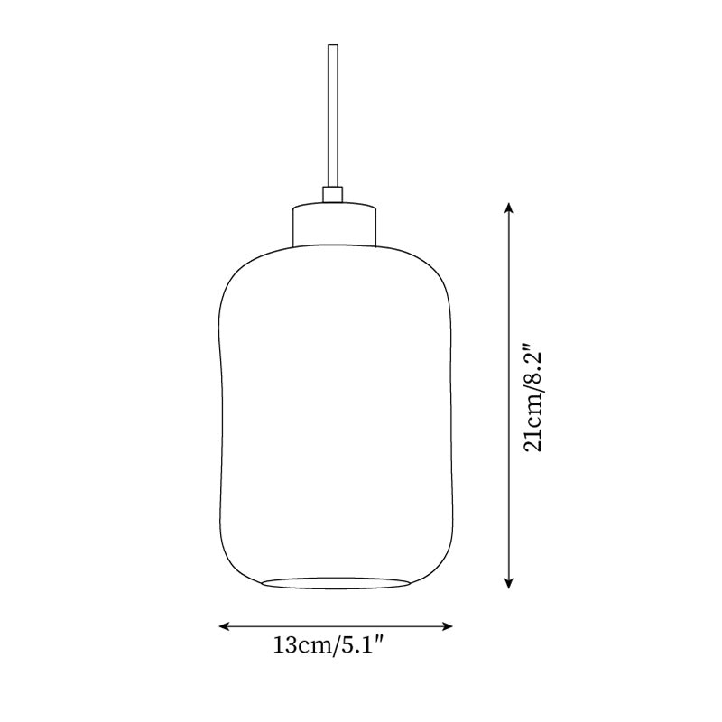 Wabi-sabi Creativity Modern Pendant Lamp KL820