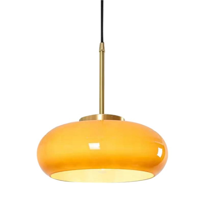 Bauhaus Style Vintage Glass Pendant Light KL38