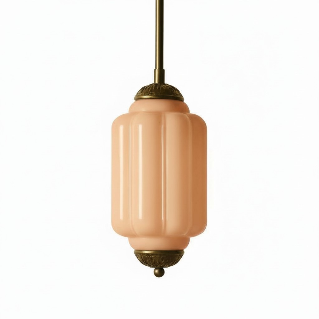 Eloise Simple Glass Irregular Lantern Pendant Lamp KL828