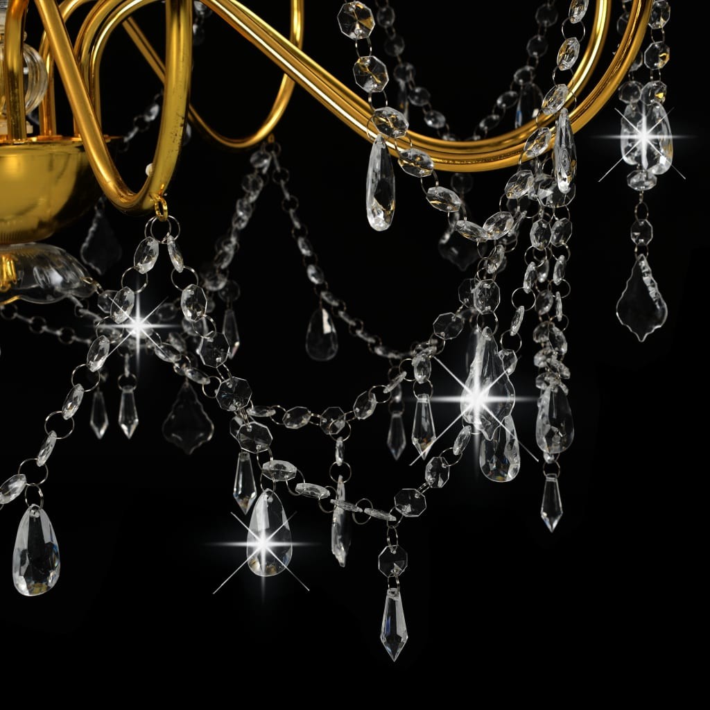 Vintage Beaded Chandelier
