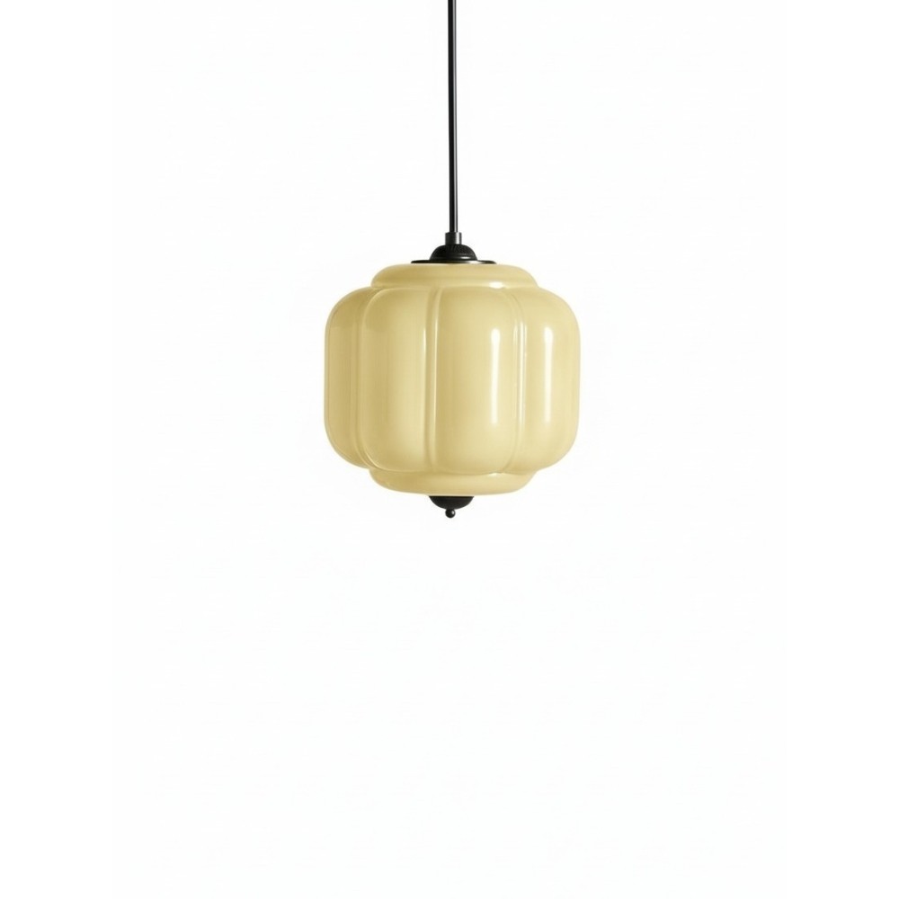 Vintage Eloise Opal Glass Pendant Light KL926