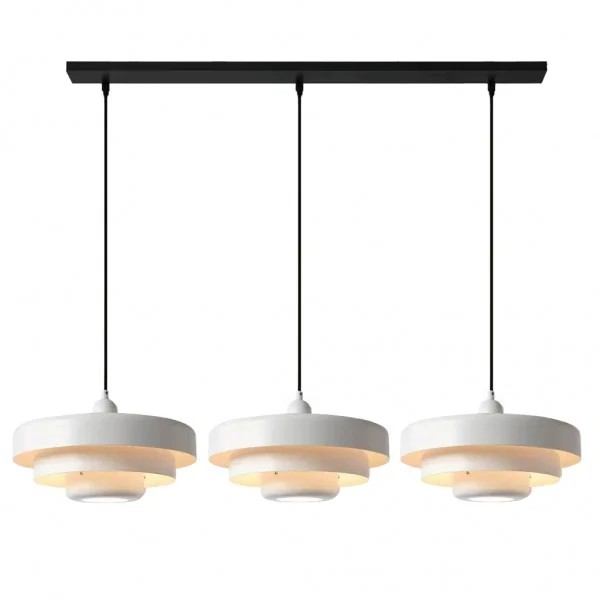 3 Tiers Bauhaus Nordic Macaron Pendant Light - Modern Pendant and Ceiling Light for Living Room KL30