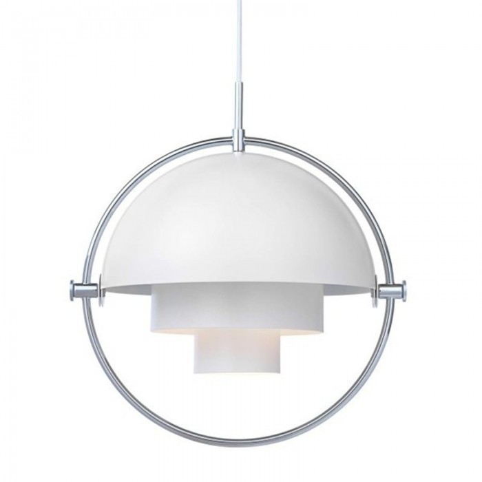Multi-Lite Pendant Light - Layered Metal Pendant Lamp For Kitchen Island