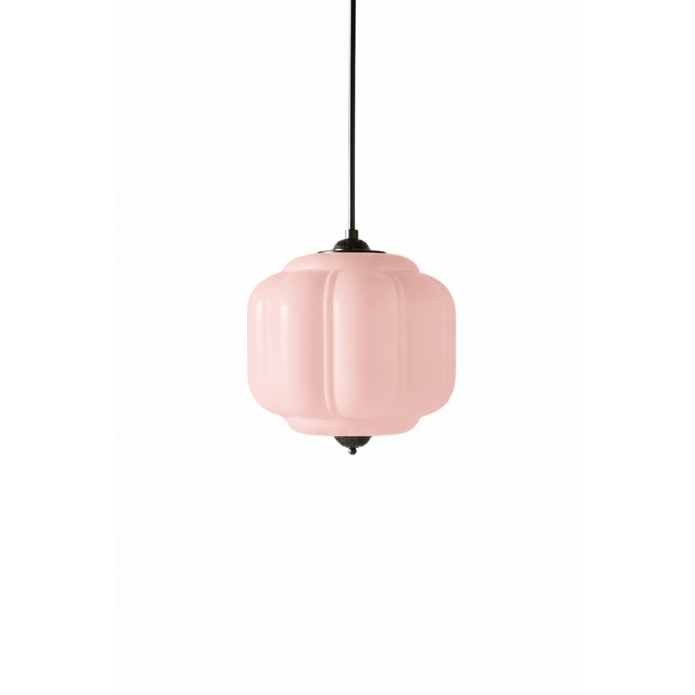 Vintage Eloise Opal Glass Pendant Light KL926