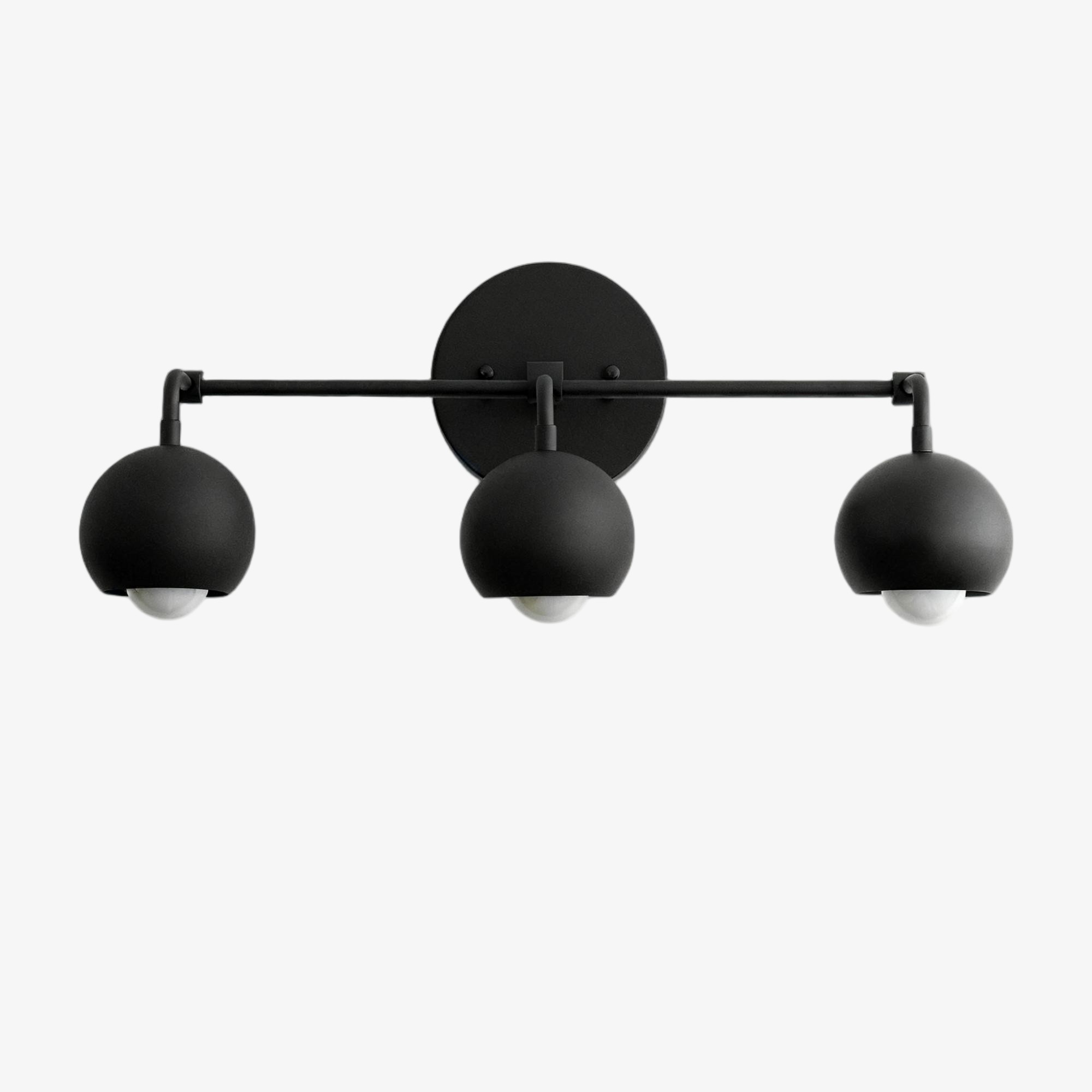 Metio Dome Decorative Vanity Light - Classic Orb Shade Bathroom Wall Lamp KL1424