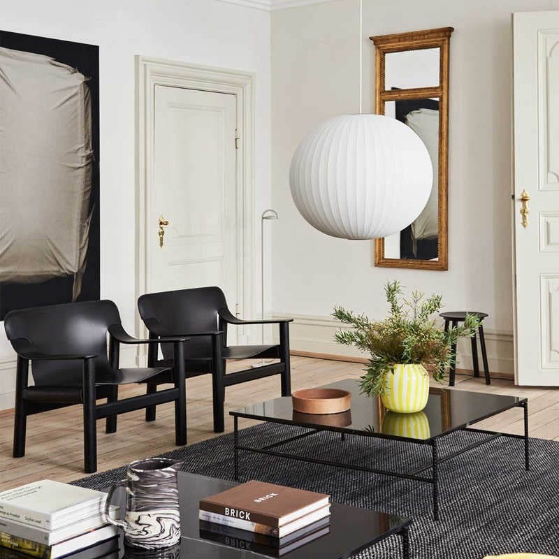 Nelson Minimalist Bubble Pendant Lamp - Elegant Hanging Light for Contemporary Interiors