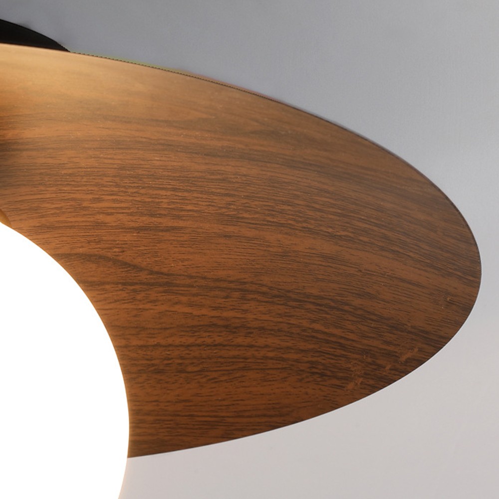 Nordic Ribbed Glass Dome Ceiling Light KL156
