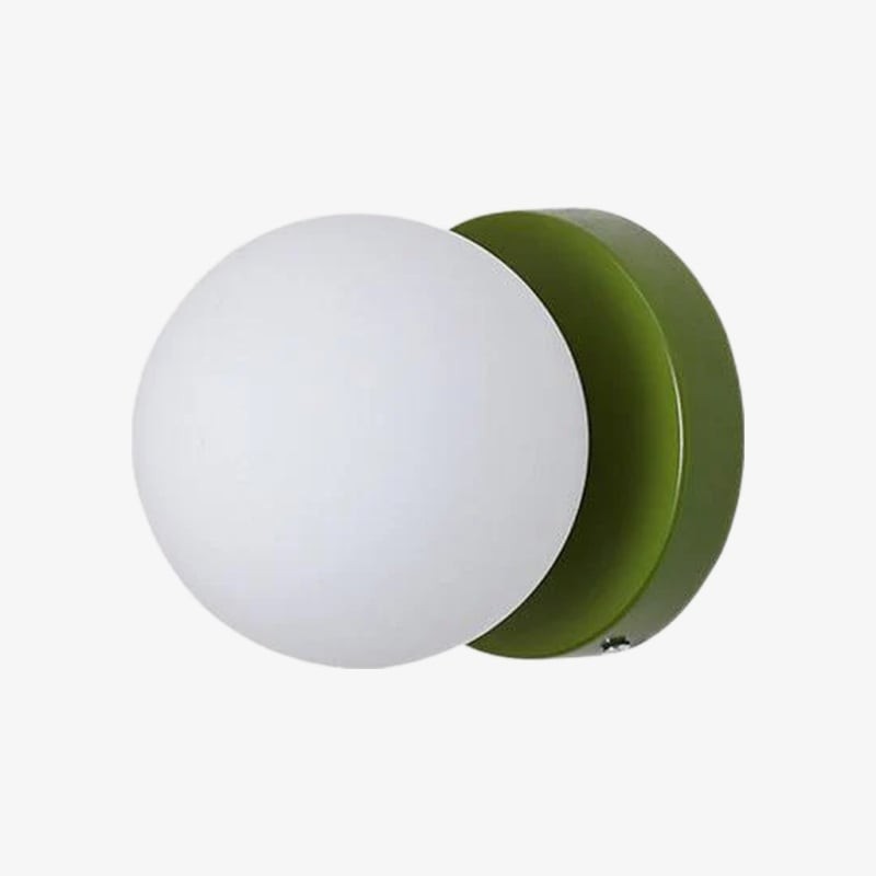 Nuevola Modern Glass Metal Wall Light - Artistic Accent Sconce for Cozy Nooks KL2089