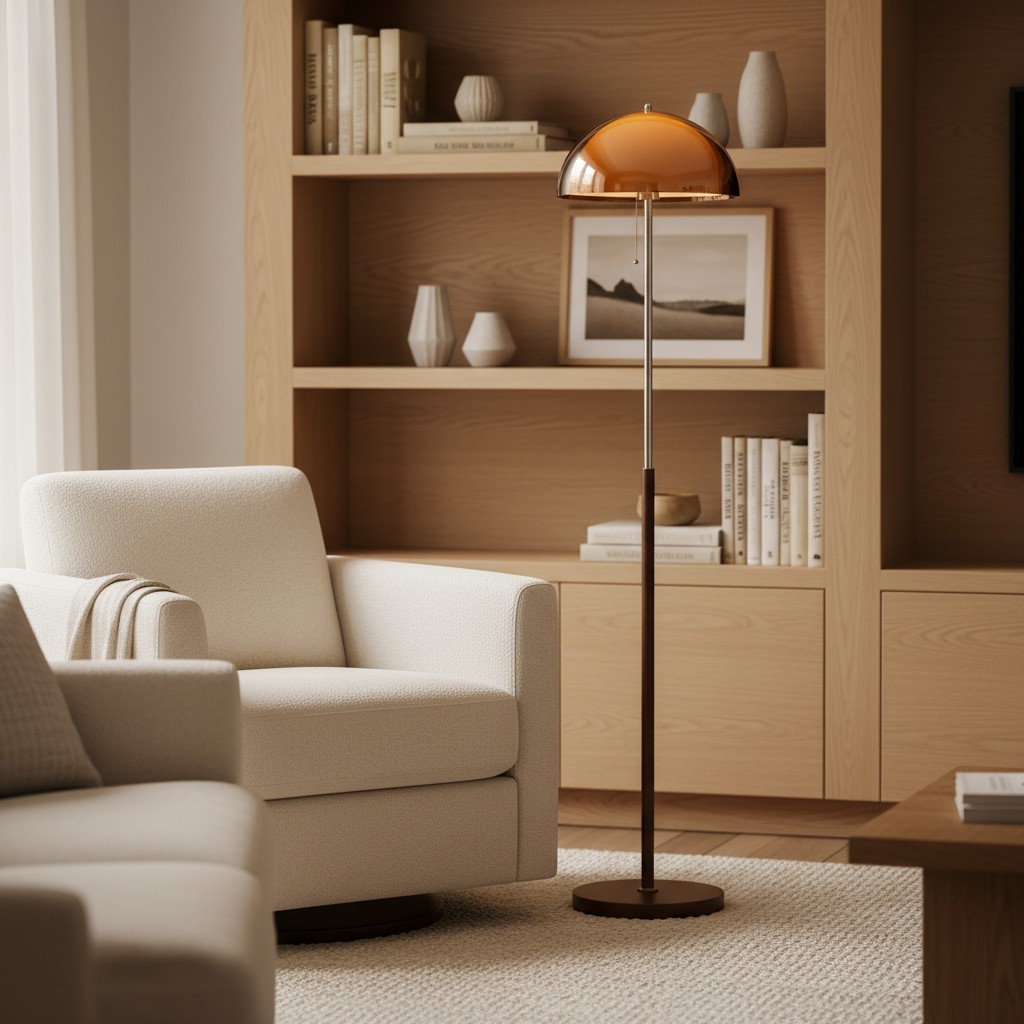 Afterglow Minimalist Floor Lamp - Elegant Standing Light for Bedroom and Living Room KL2140