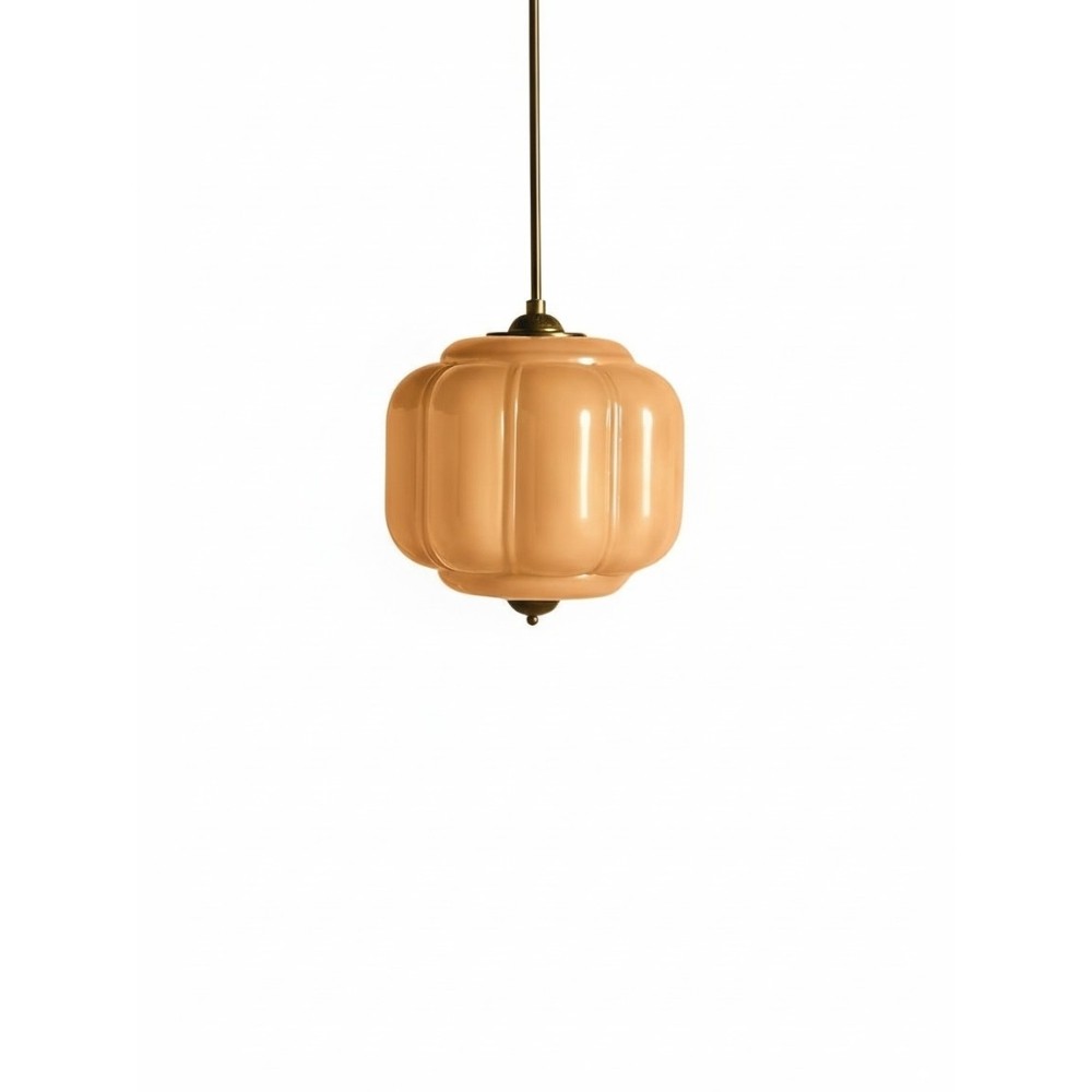 Vintage Eloise Opal Glass Pendant Light KL926
