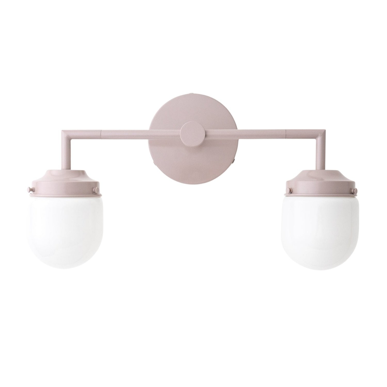 Opalume Glass Double Vanity Light - Vintage Style Bathroom Double Wall Lighting KL1430