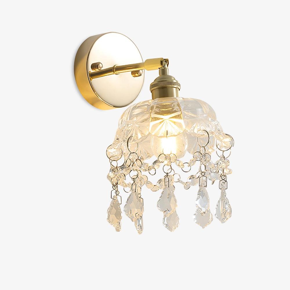 French Crystal Tassel Wall Light KL385