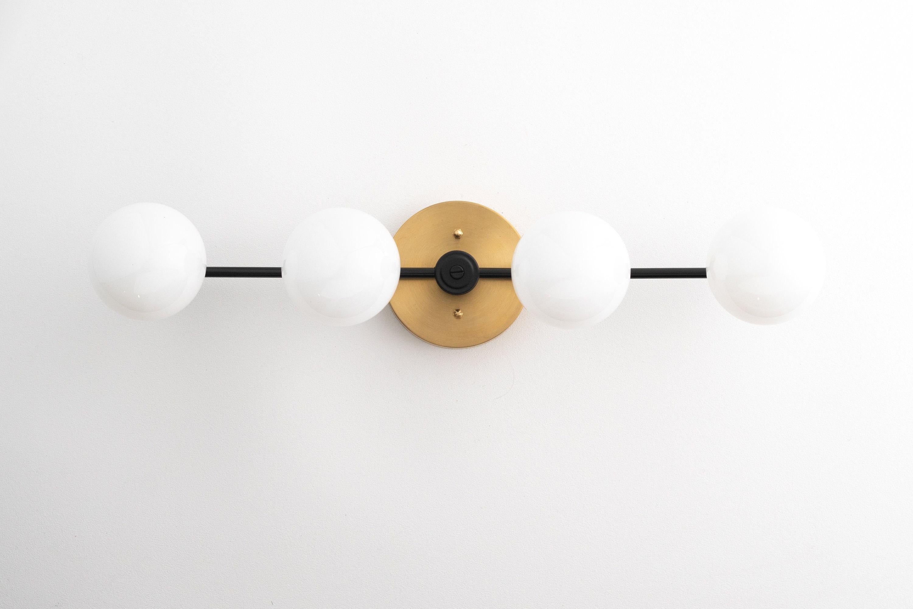 Glorica Glass Long Vanity Light - Modern Minimalist Wall Sconce Design KL1425