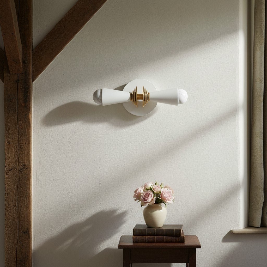 Pyralis Cone Art Deco Wall Light - Multi-Directional Sconce for Vanity or Wall KL1463
