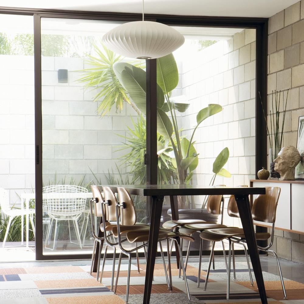 Lightweight Nelson Bubble Pendant Light - Modern Silk Pendant Light for Office or Lounge