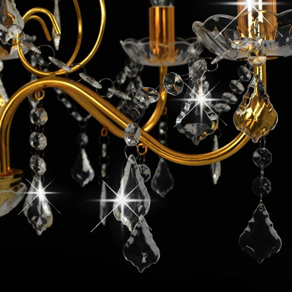 Vintage Beaded Chandelier