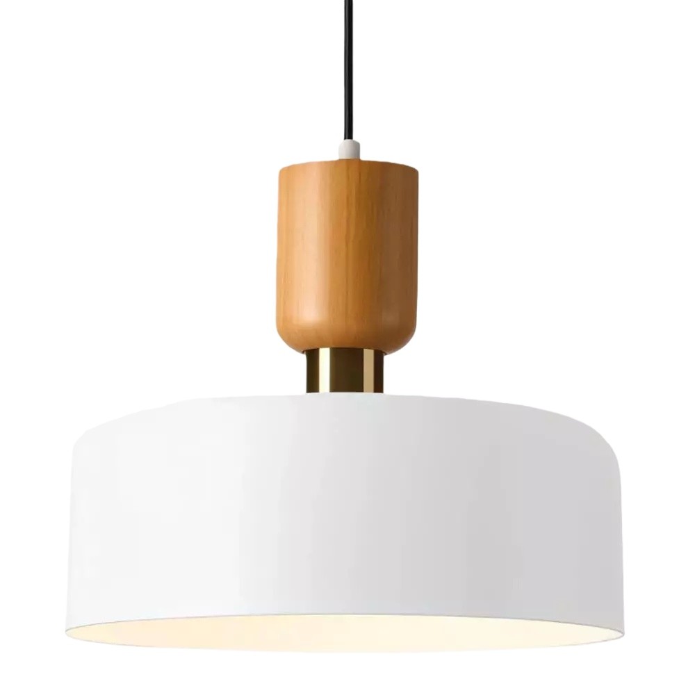 Natural Circle Modern Wooden Pendant Light KL1101