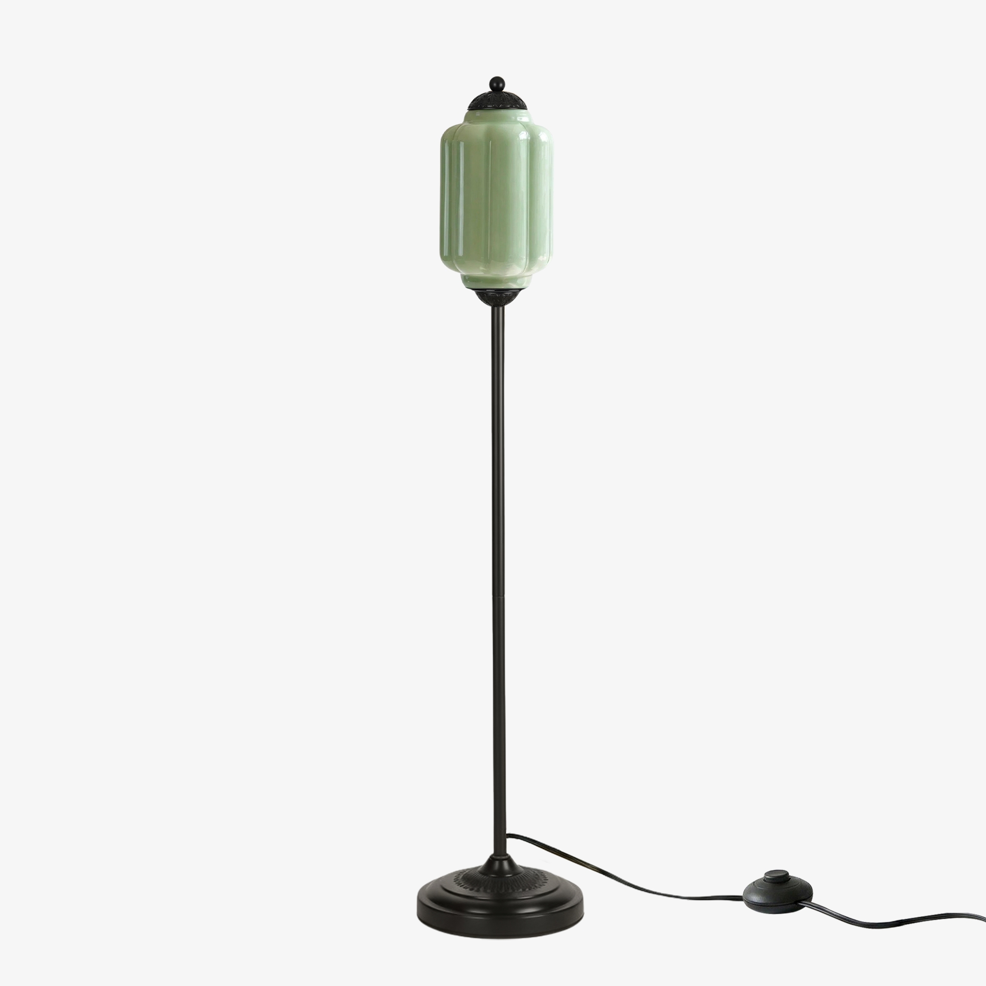 Eloise Artistic Textured Glass Floor Lamp - Elegant Lighting for Bedroom or Interior Space KL2330