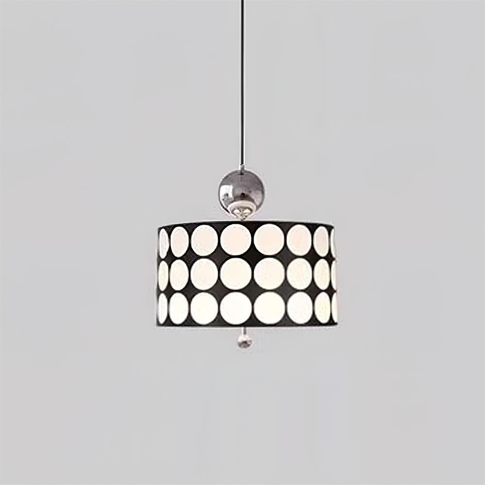 Graphic Checkered Pendant Light - Retro Chic Style for Dining Room and Kitchen Island KL341