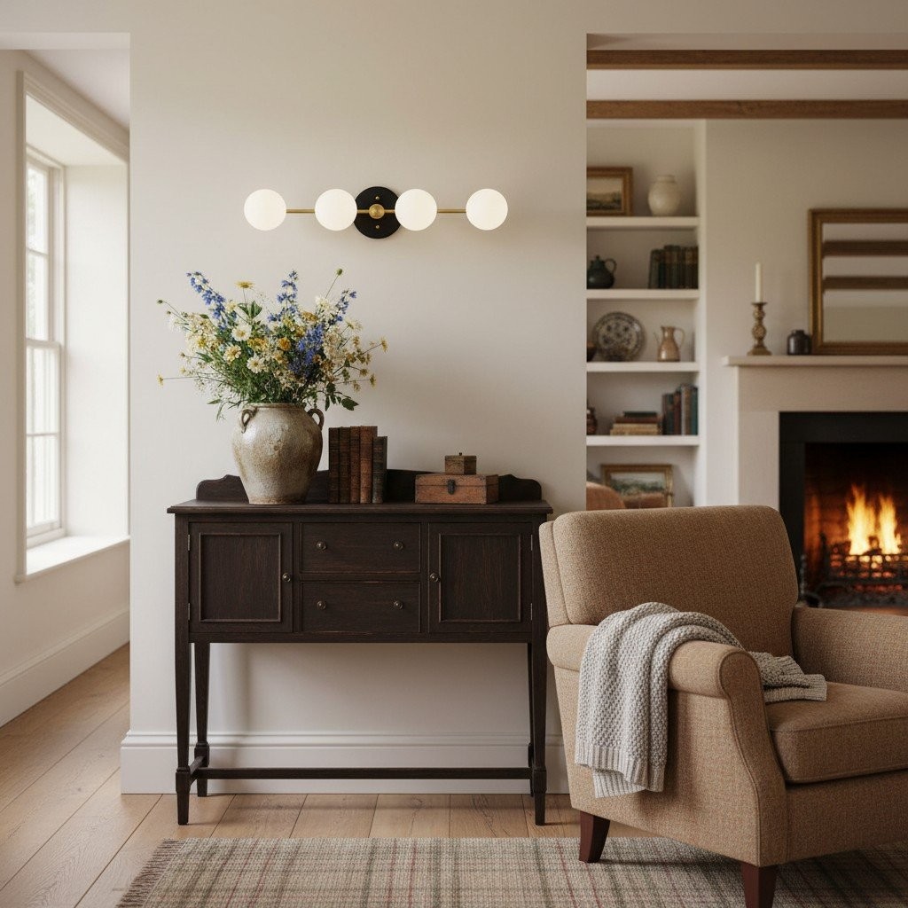 Glorica Glass Long Vanity Light - Modern Minimalist Wall Sconce Design KL1425