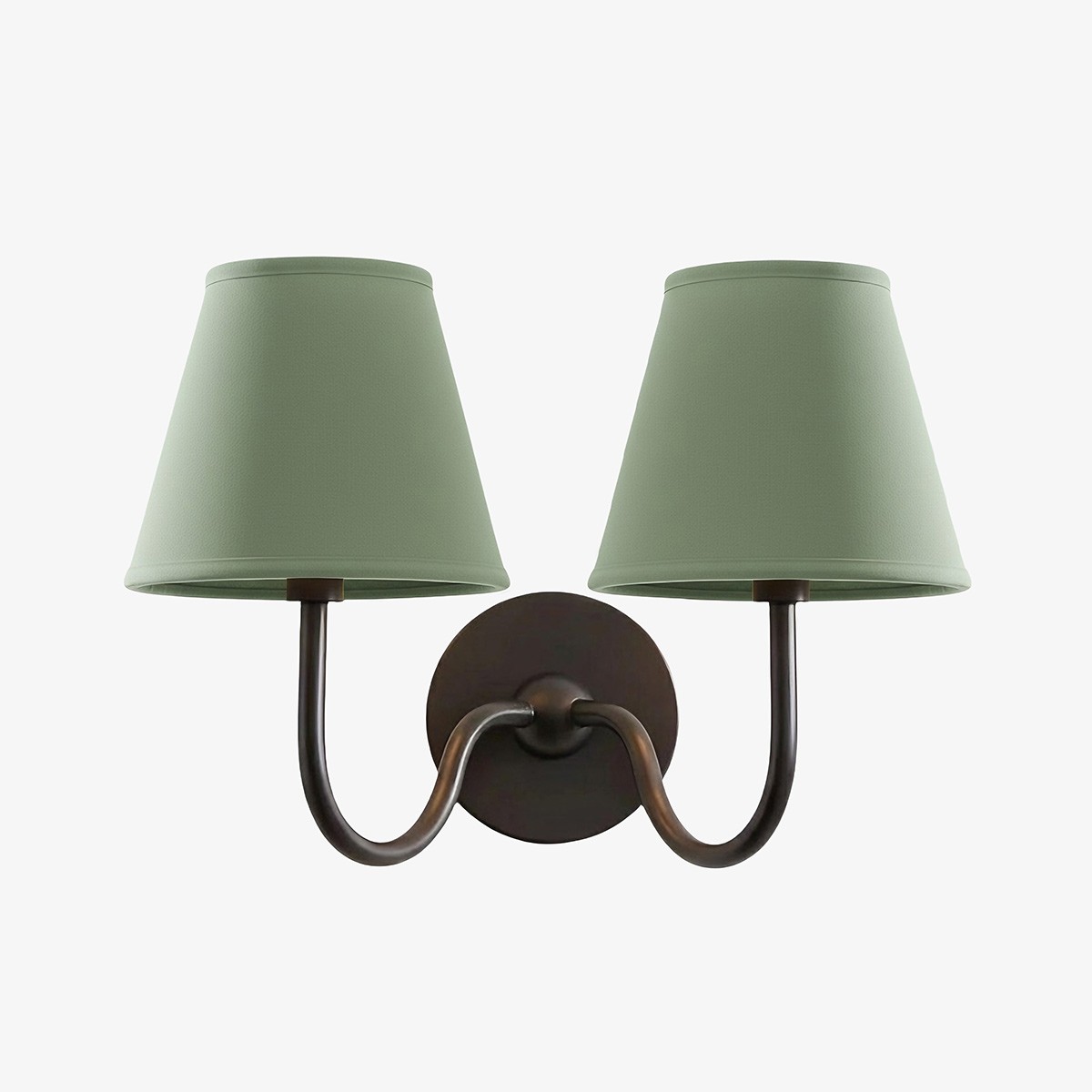 Luvora Vintage Pleated Shade Wall Lamp - Refined Linen Sconce For Bathroom or Corridor KL1272