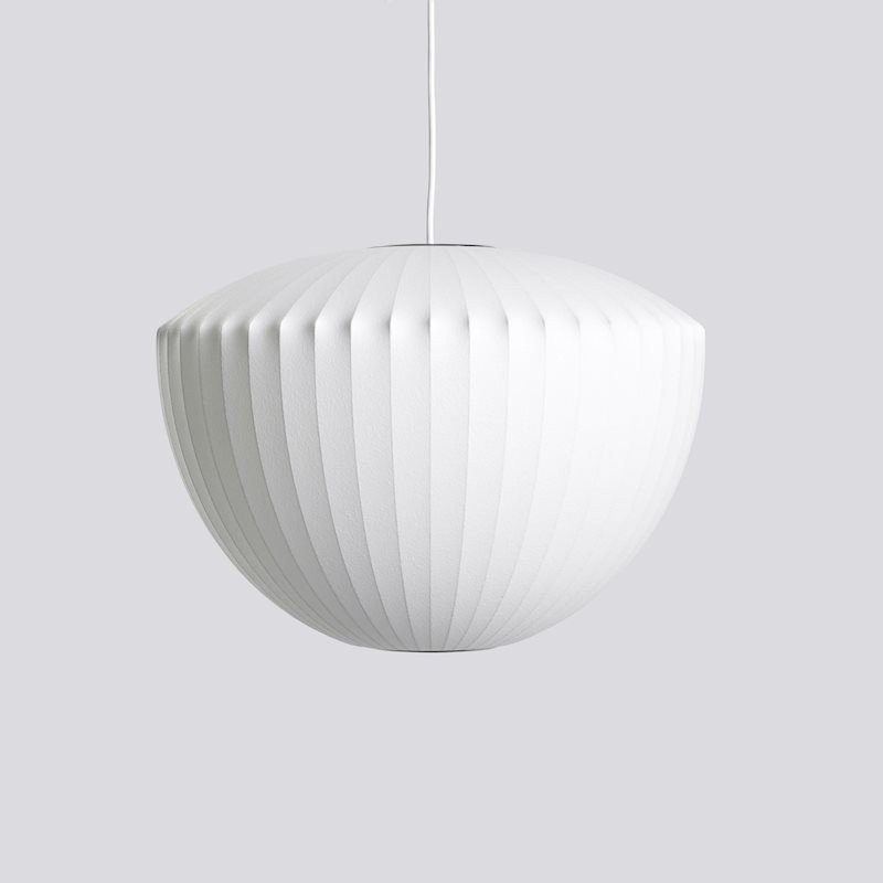 Lightweight Nelson Bubble Pendant Light - Modern Silk Pendant Light for Office or Lounge