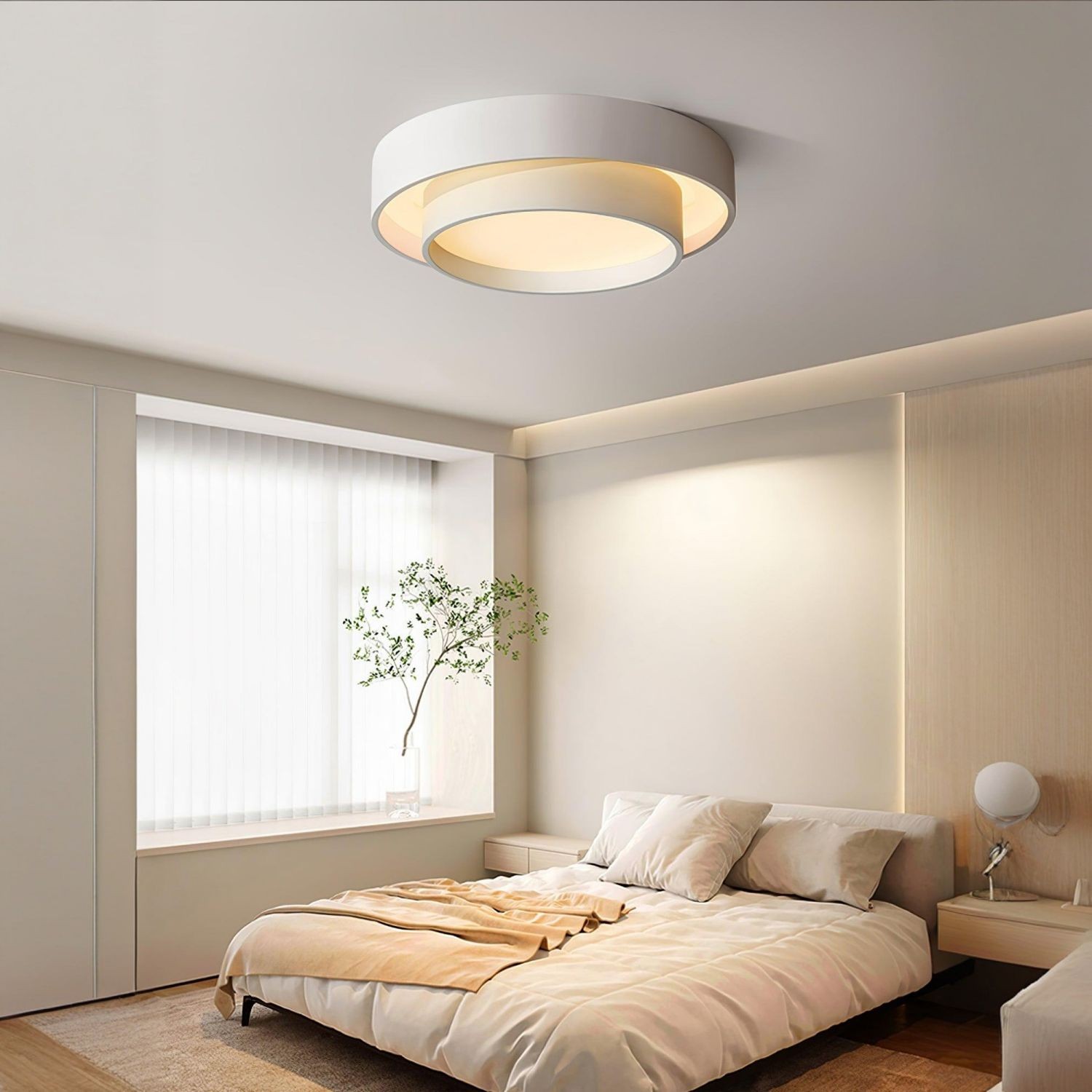 Modern Minimalist Melody Disc Ceiling Light KL24