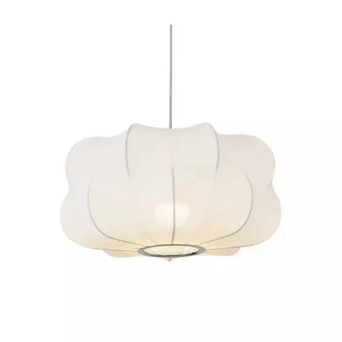 Lightweight Nelson Bubble Pendant Light - Modern Silk Pendant Light for Office or Lounge