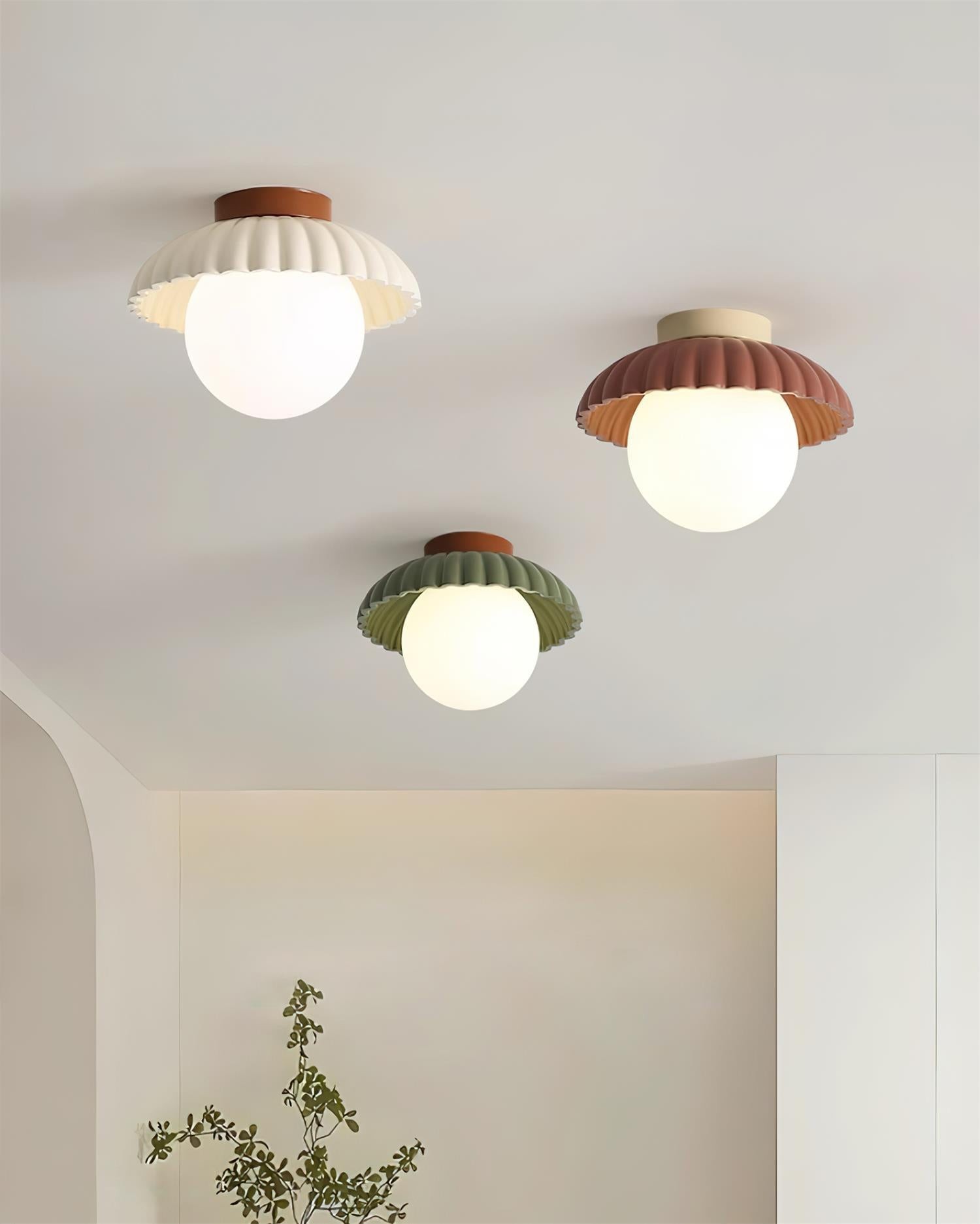 Alien Flower Ceiling Light - Modern Design Ceiling Lamp for Bedroom and Bathroom KL214
