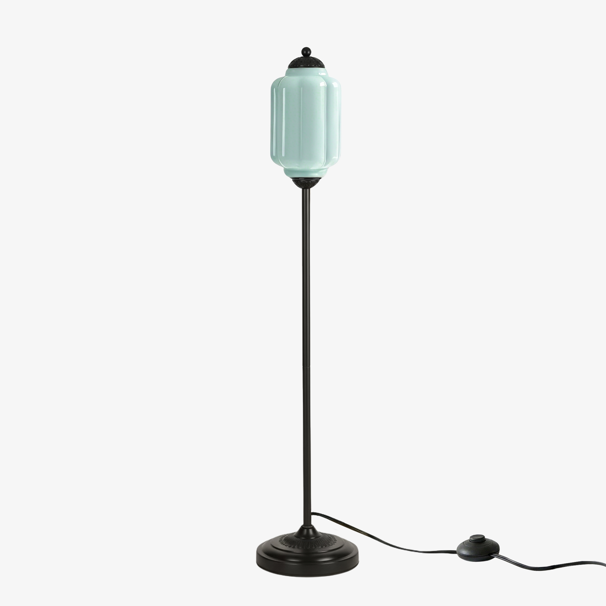Eloise Artistic Textured Glass Floor Lamp - Elegant Lighting for Bedroom or Interior Space KL2330
