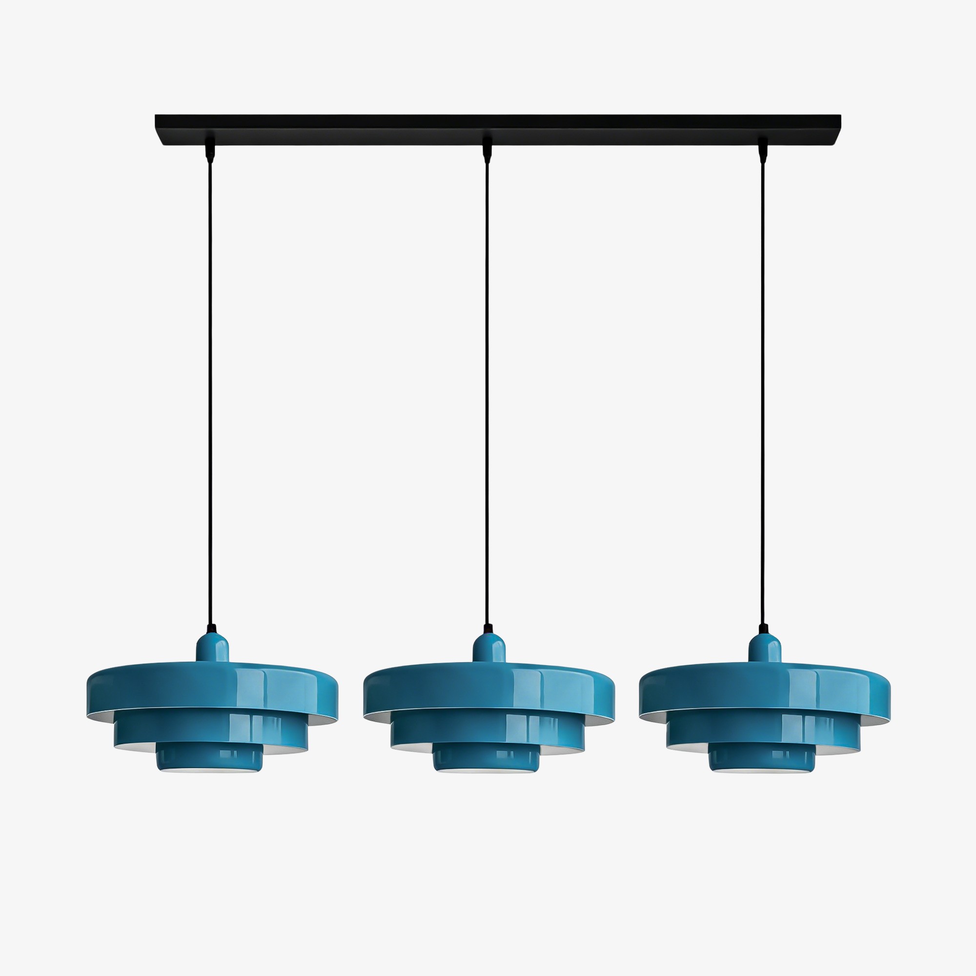 3 Tiers Bauhaus Nordic Macaron Pendant Light - Modern Pendant and Ceiling Light for Living Room KL30