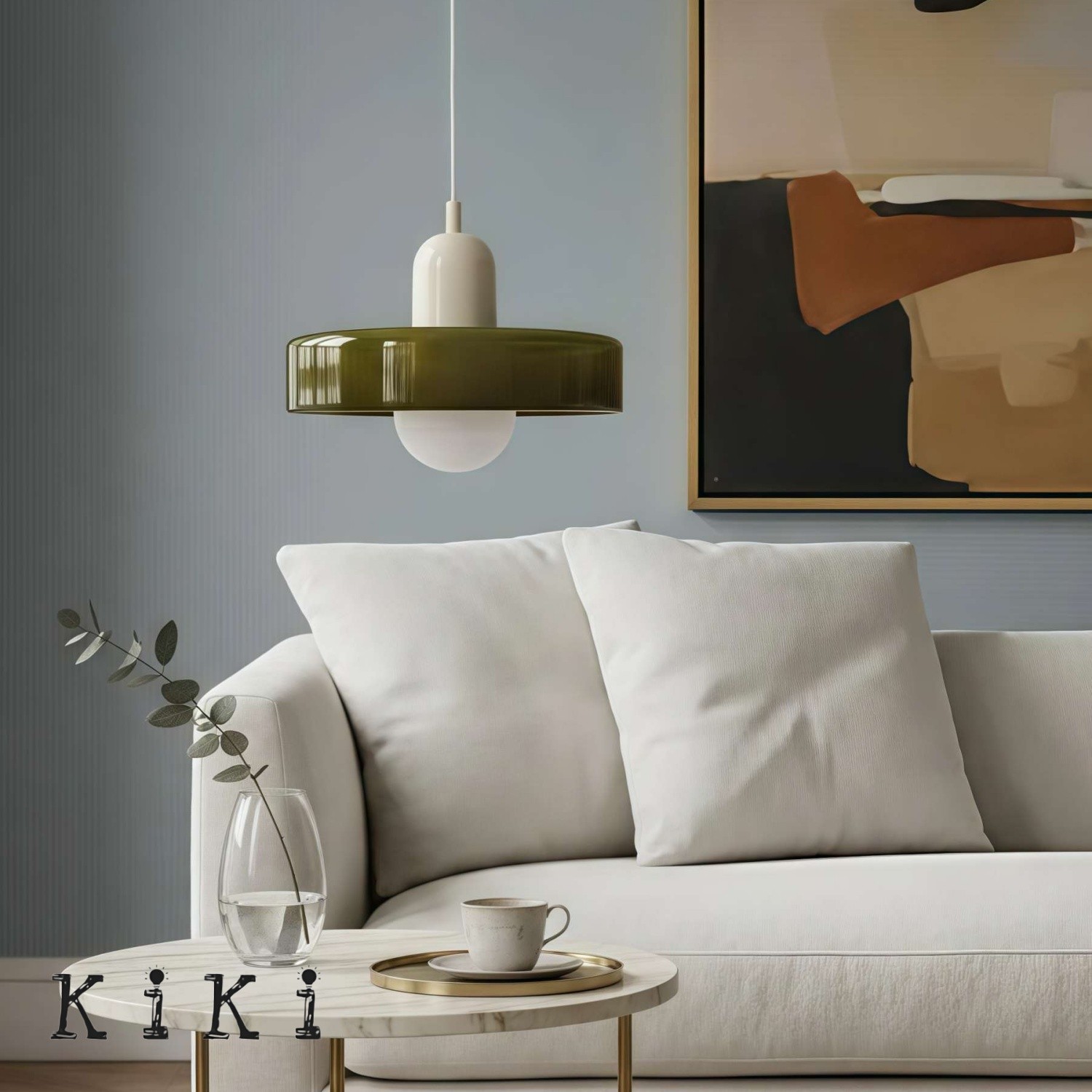 Disc Orb Pendant Light