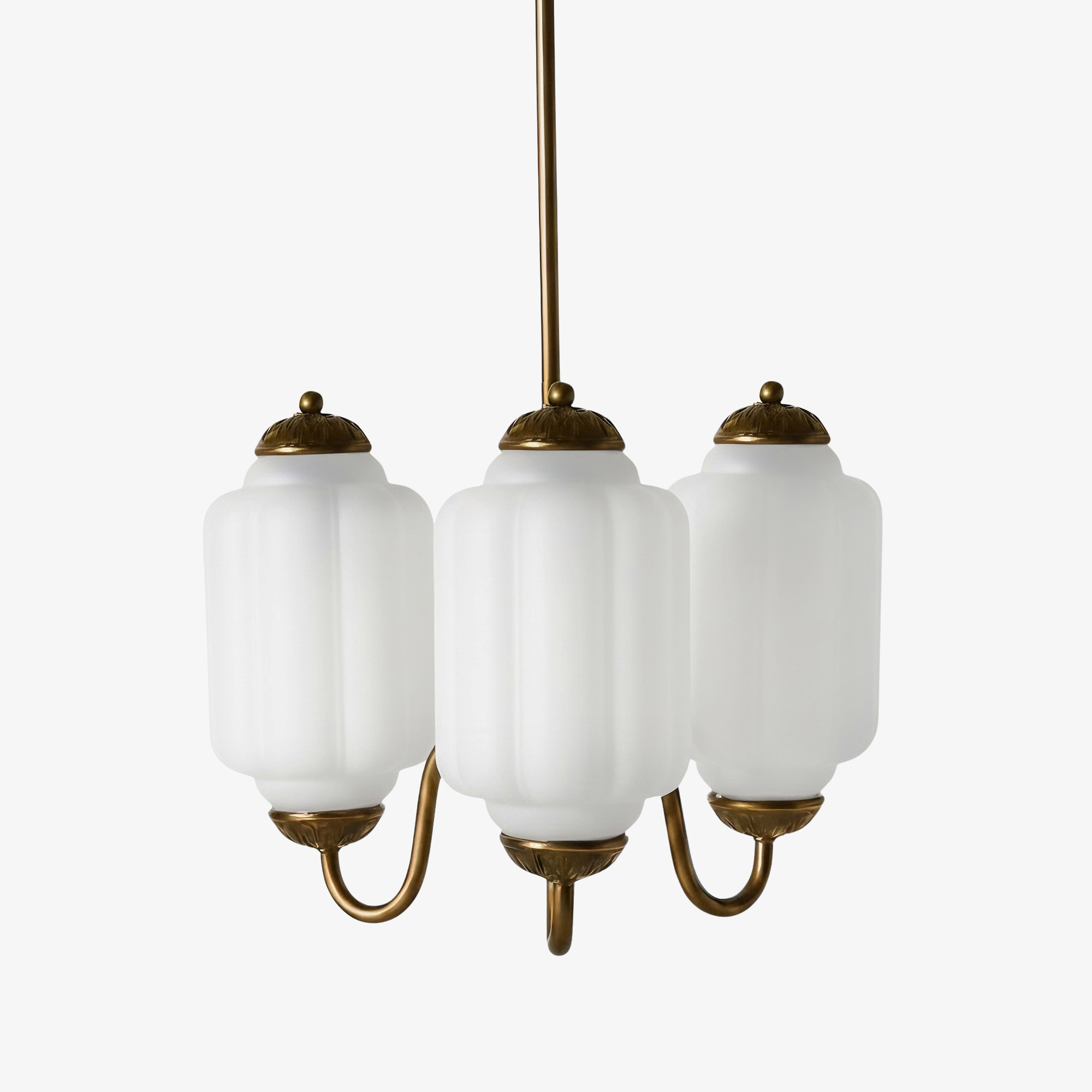 Eloise Vintage Glass Pumpkin Pendant Light - Decorative Lighting for Kitchen KL1453