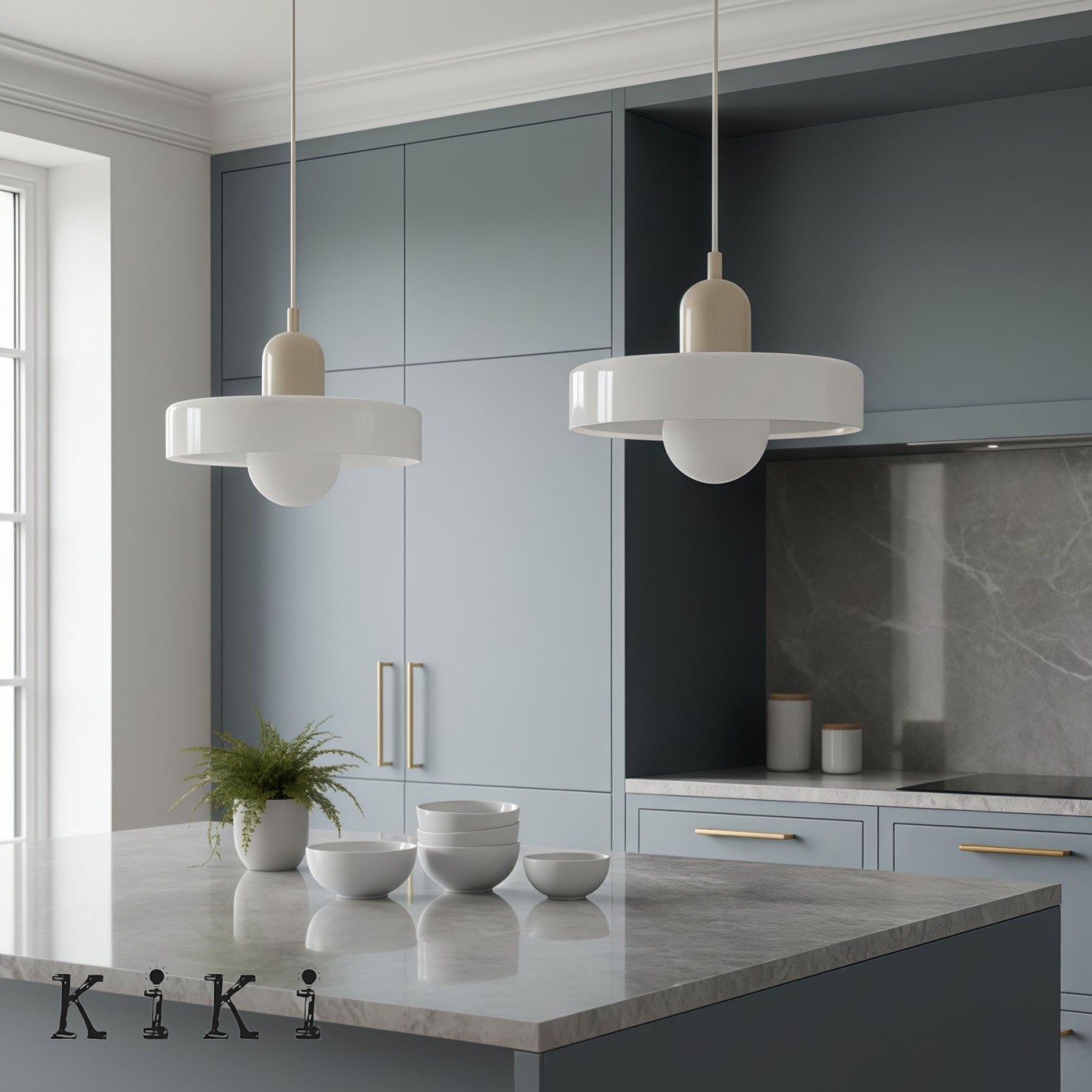 Disc Orb Pendant Light