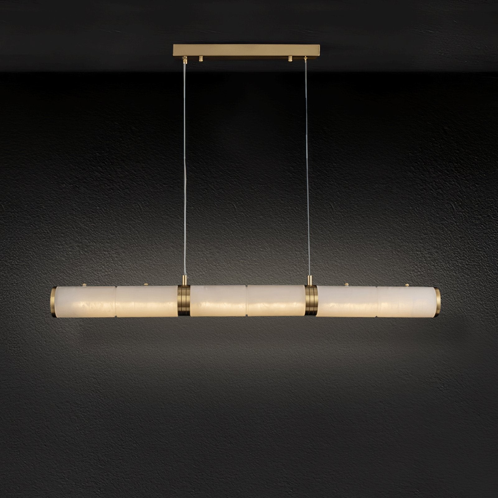 Luxurious Alabaster Beam Pendant Light KL211