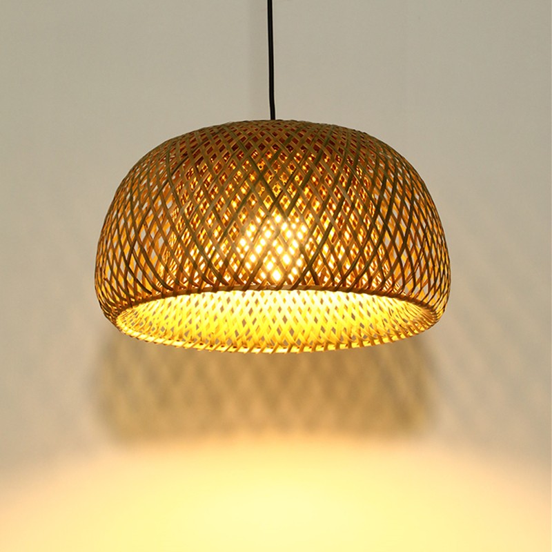 Tea Room Zen Woven Lampshade Pendant Light