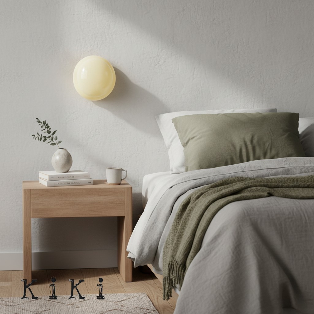 Orra Scandinavian Round Wall Sconce - Timeless Design for Spaces KL1560