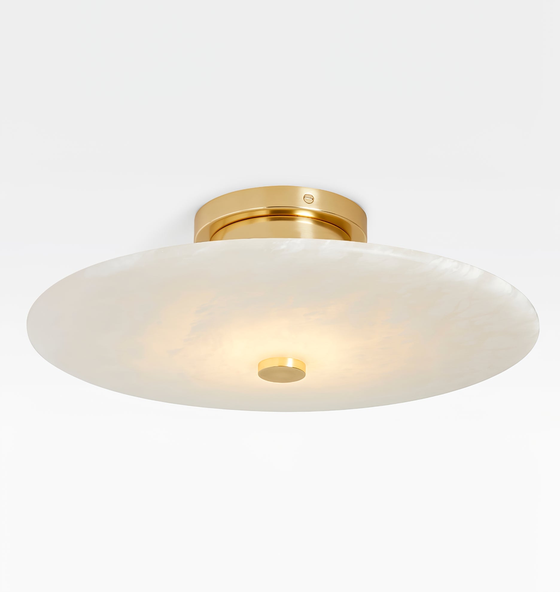 Ankeny Alabaster Ceiling Lamp D404