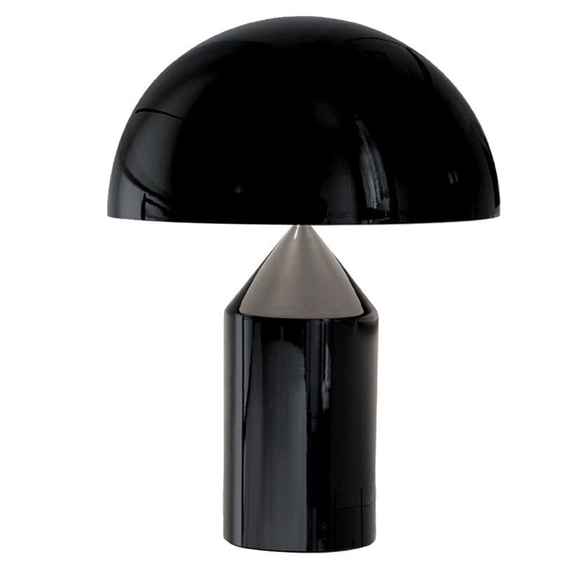 Atollo Metal Table Lamp - Decorative Dome Table Light for Office or Lounge