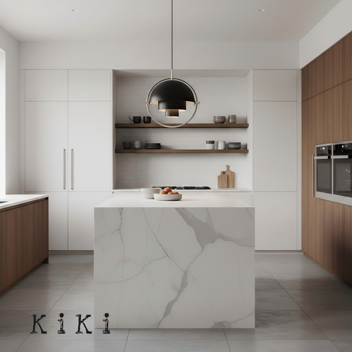Multi-Lite Pendant Light - Layered Metal Pendant Lamp For Kitchen Island