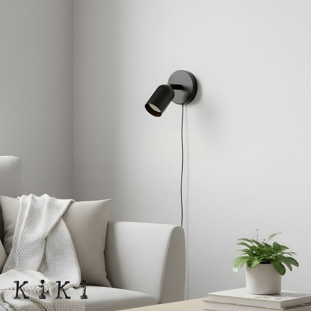 Colorful Bauhaus Cylinder Wall Lamp - Modern Ambient Light for Living Spaces KL15