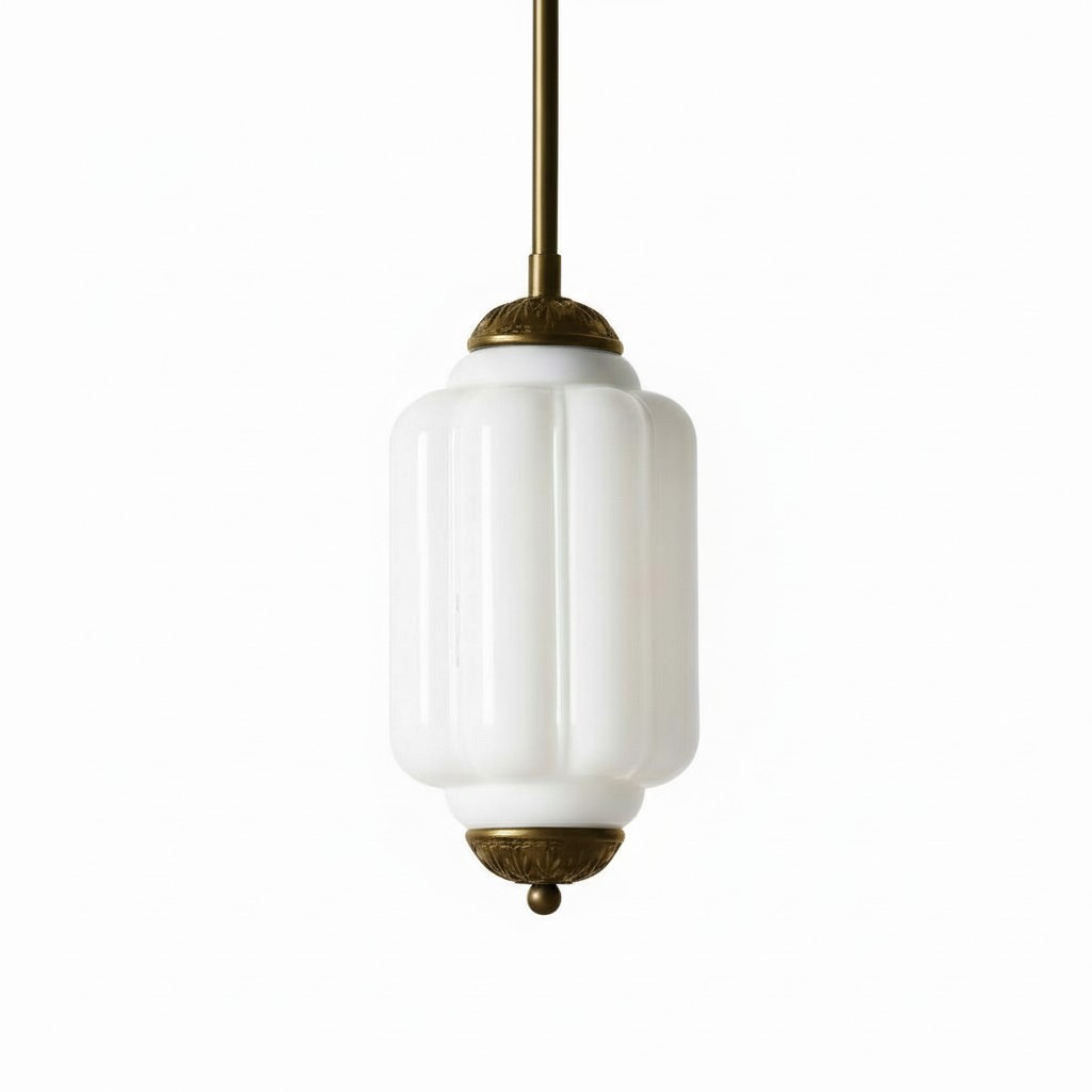 Eloise Simple Glass Irregular Lantern Pendant Lamp KL828