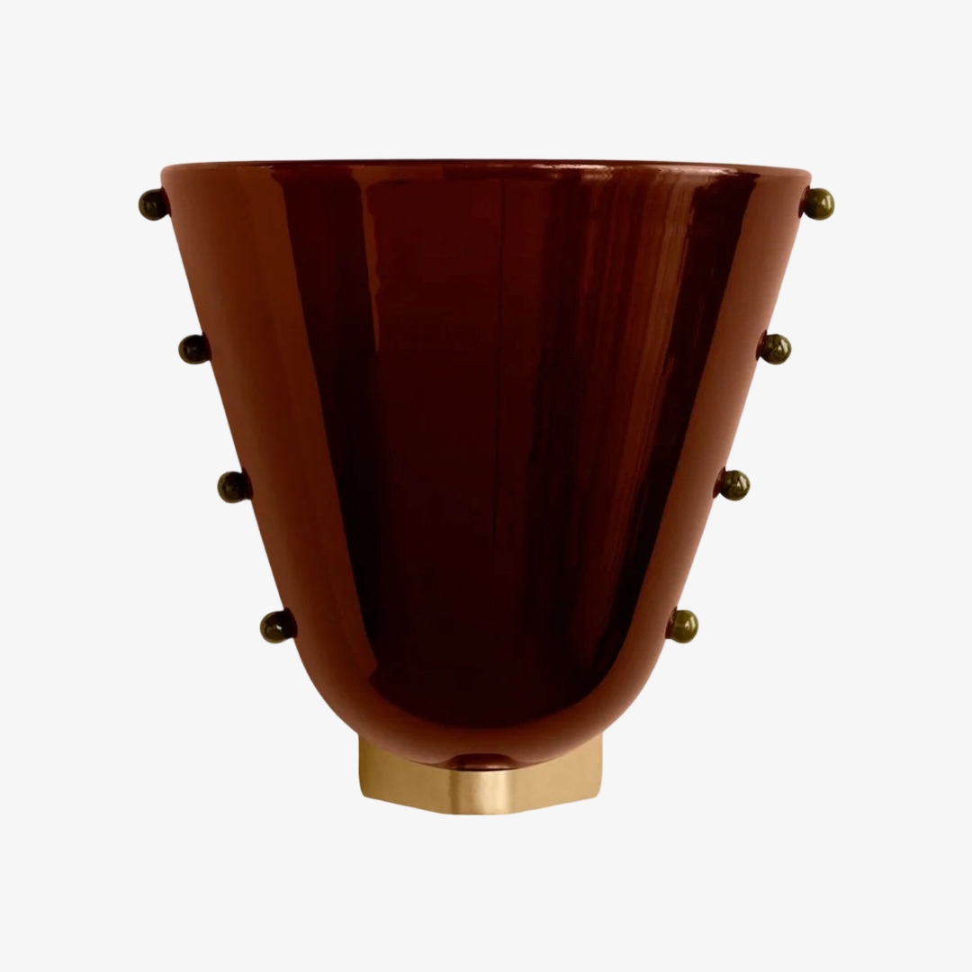 Bellina Decorative Art Glass Wall Lamp - Modern Gemma Wall Sconce for Bedroom and Entryway KL2329