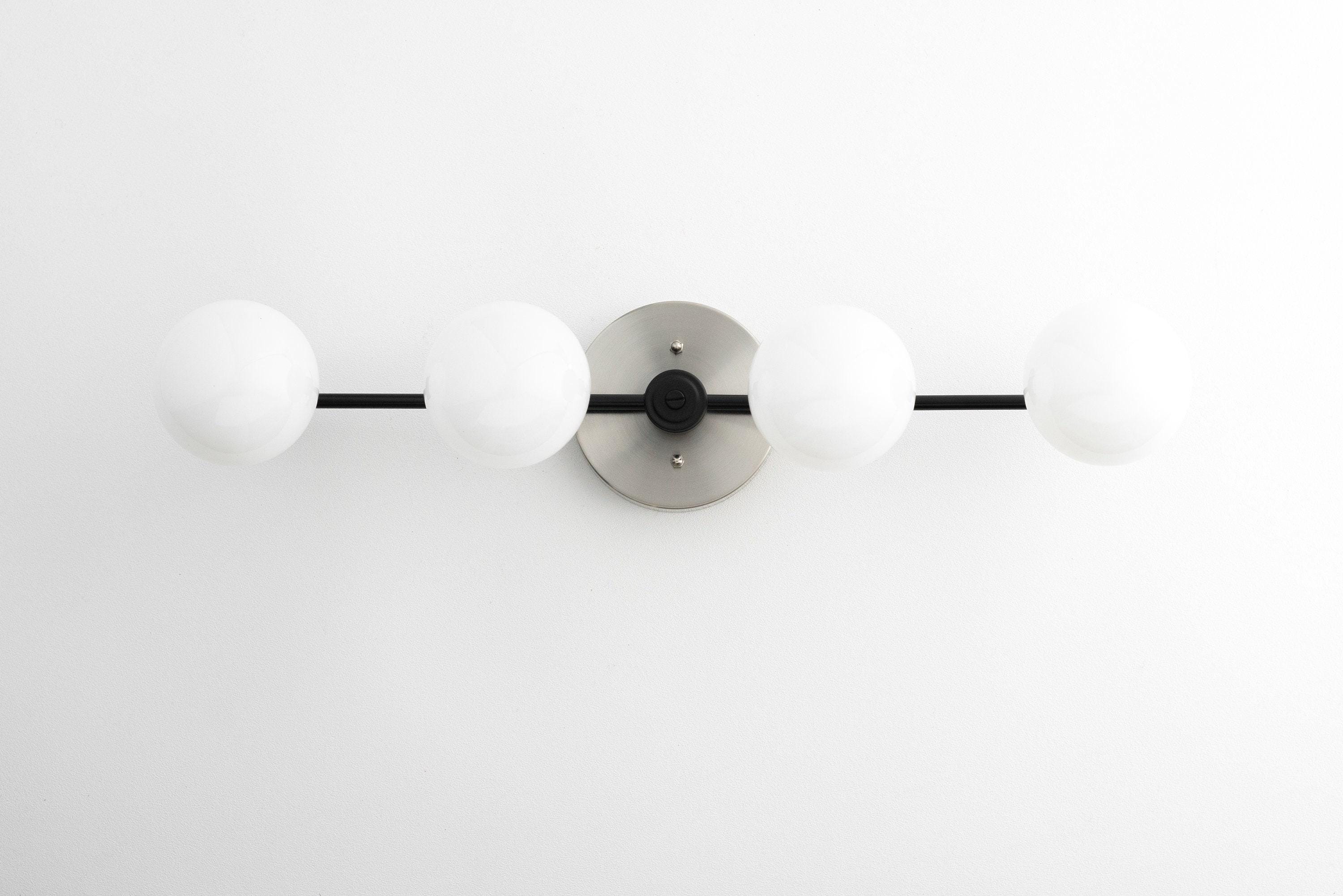 Glorica Glass Long Vanity Light - Modern Minimalist Wall Sconce Design KL1425